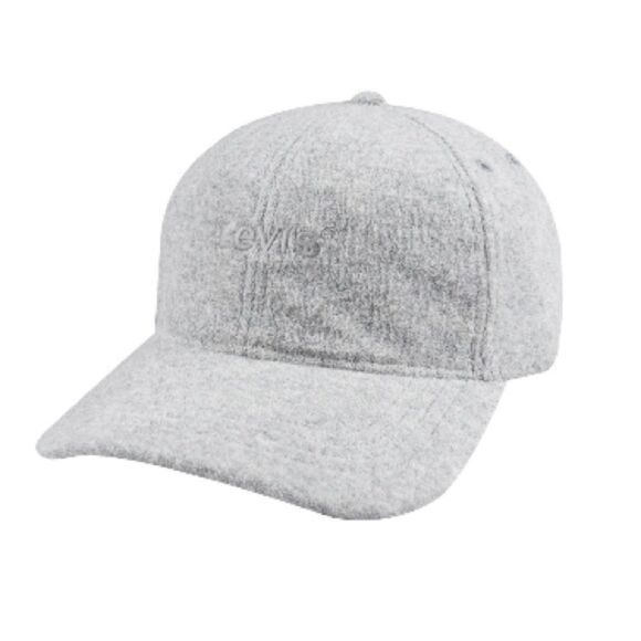 Levi's Men's Adjustable Terry Cloth Baseball Cap - Gray, men’s gray hat - Picture 1 of 10